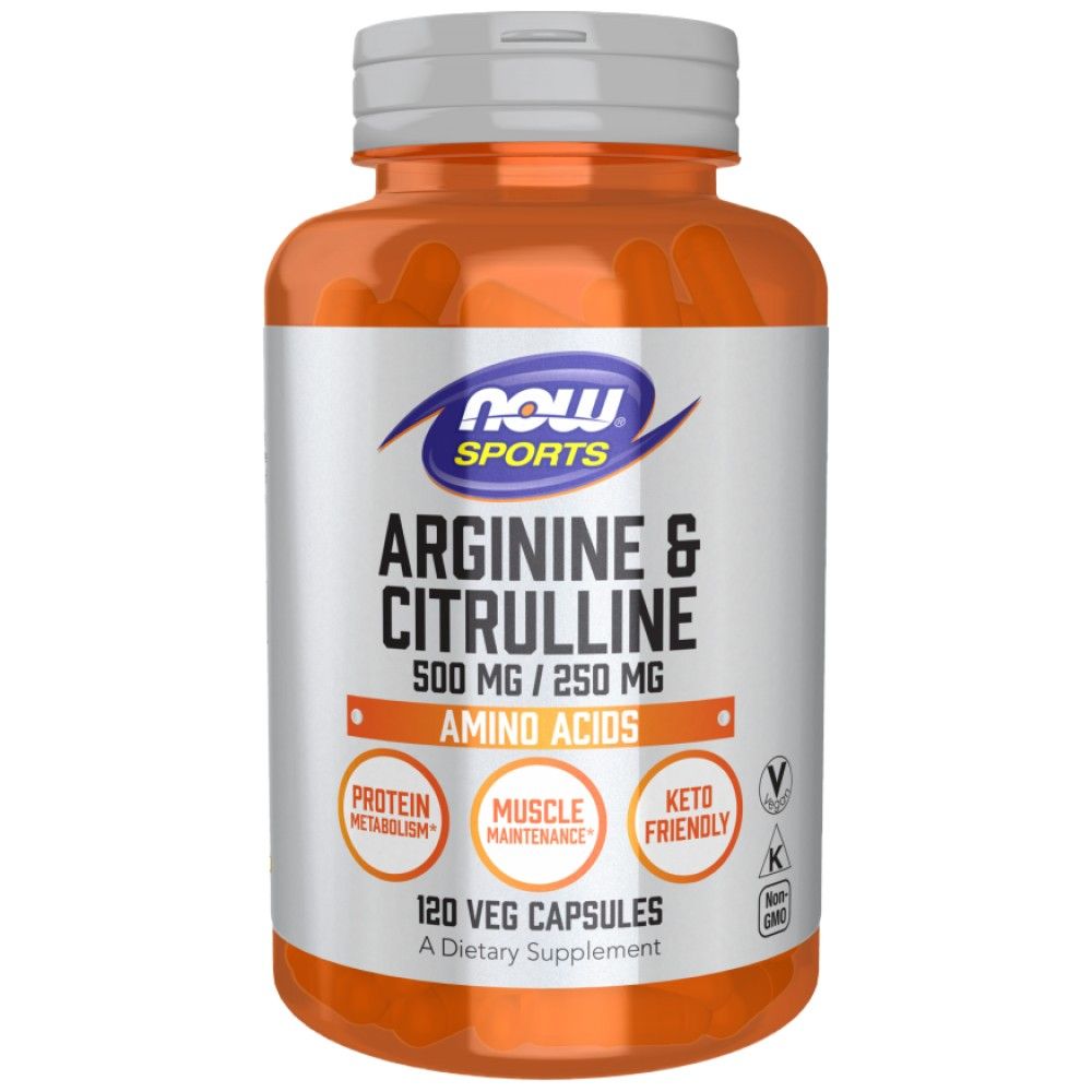 Arginin & Citrullin - 240 Kapseln