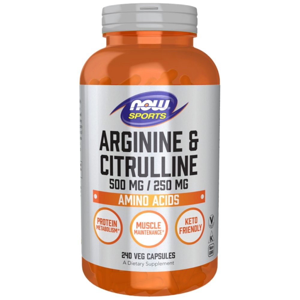 Arginin & Citrullin - 240 Kapseln