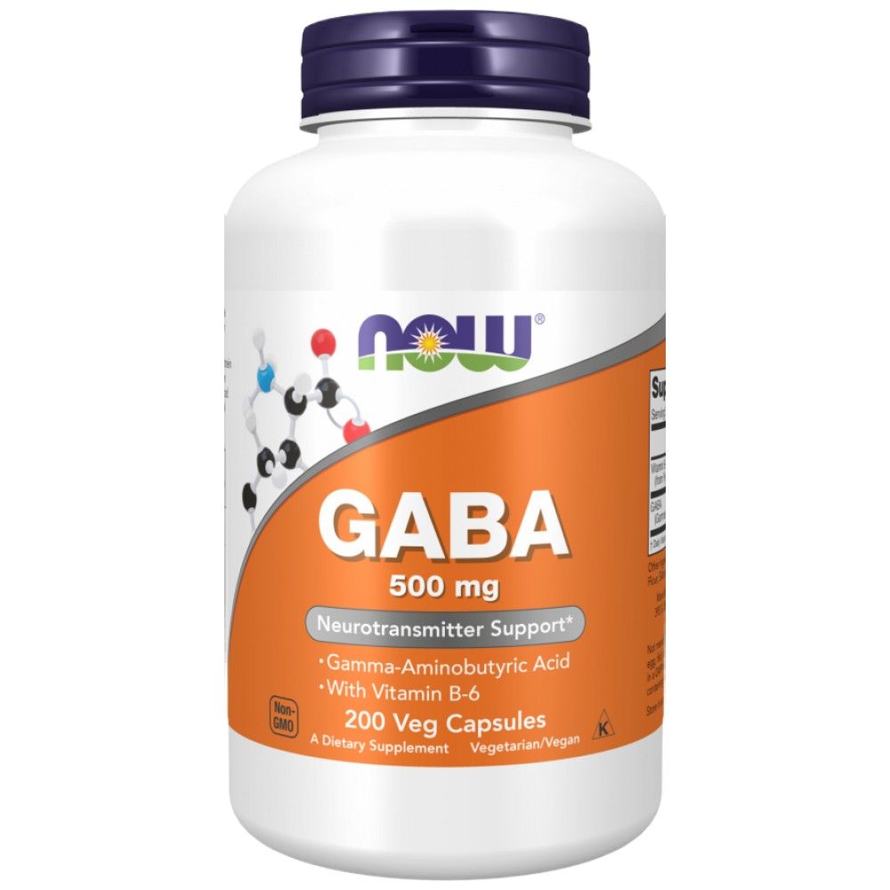 GABA 500 mg + B6 - 200 Kapseln