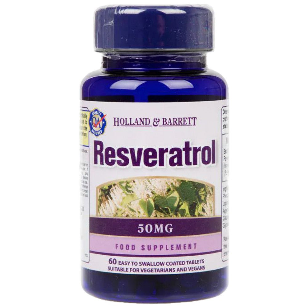 Resveratrol 50 mg 60 Tabletten