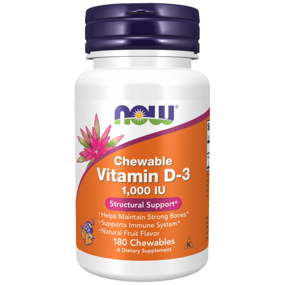 Vitamin D-3 1000 IU | Kautable - 180 Kautabletten