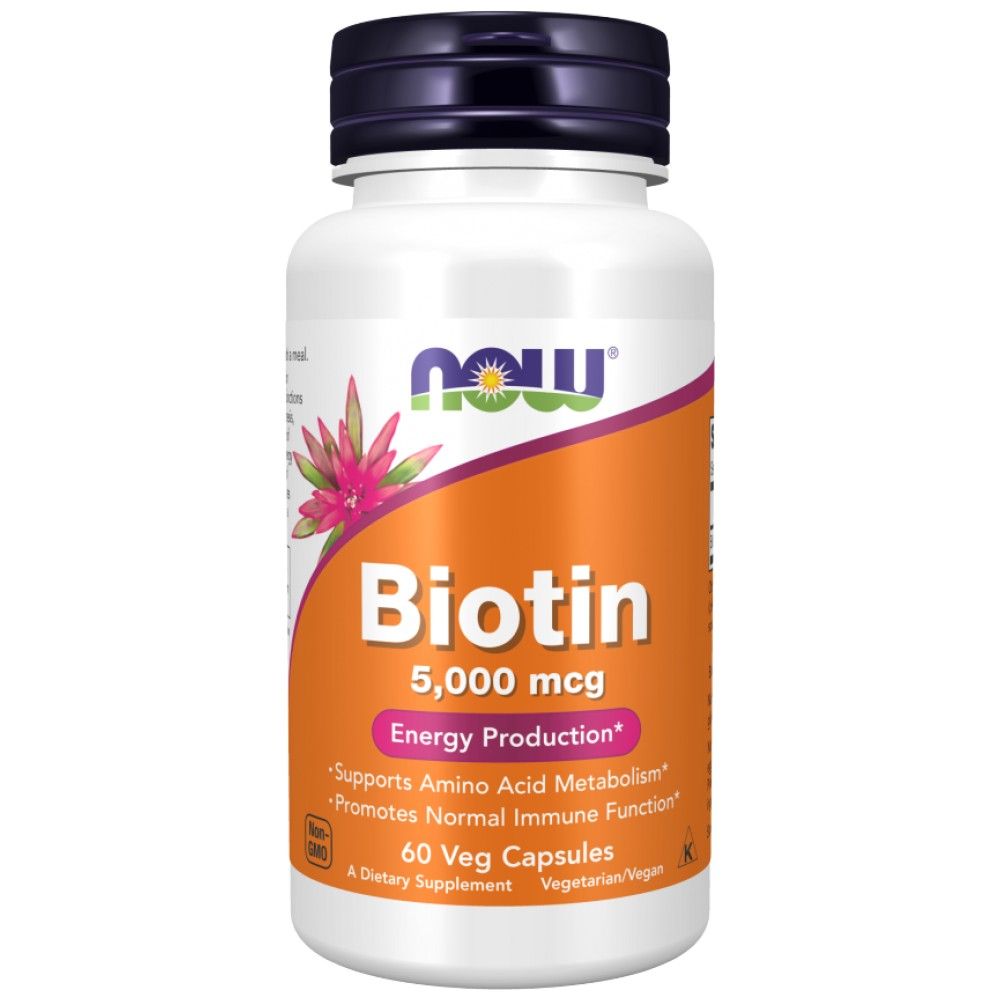 Biotin 5000 mcg - 60 Kapseln