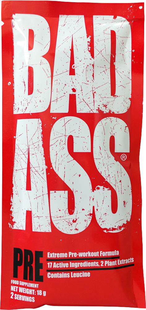 <tc>BAD ASS</tc> /Pre/Extreme Pre-Workout Formula Probe - 18 Gramm