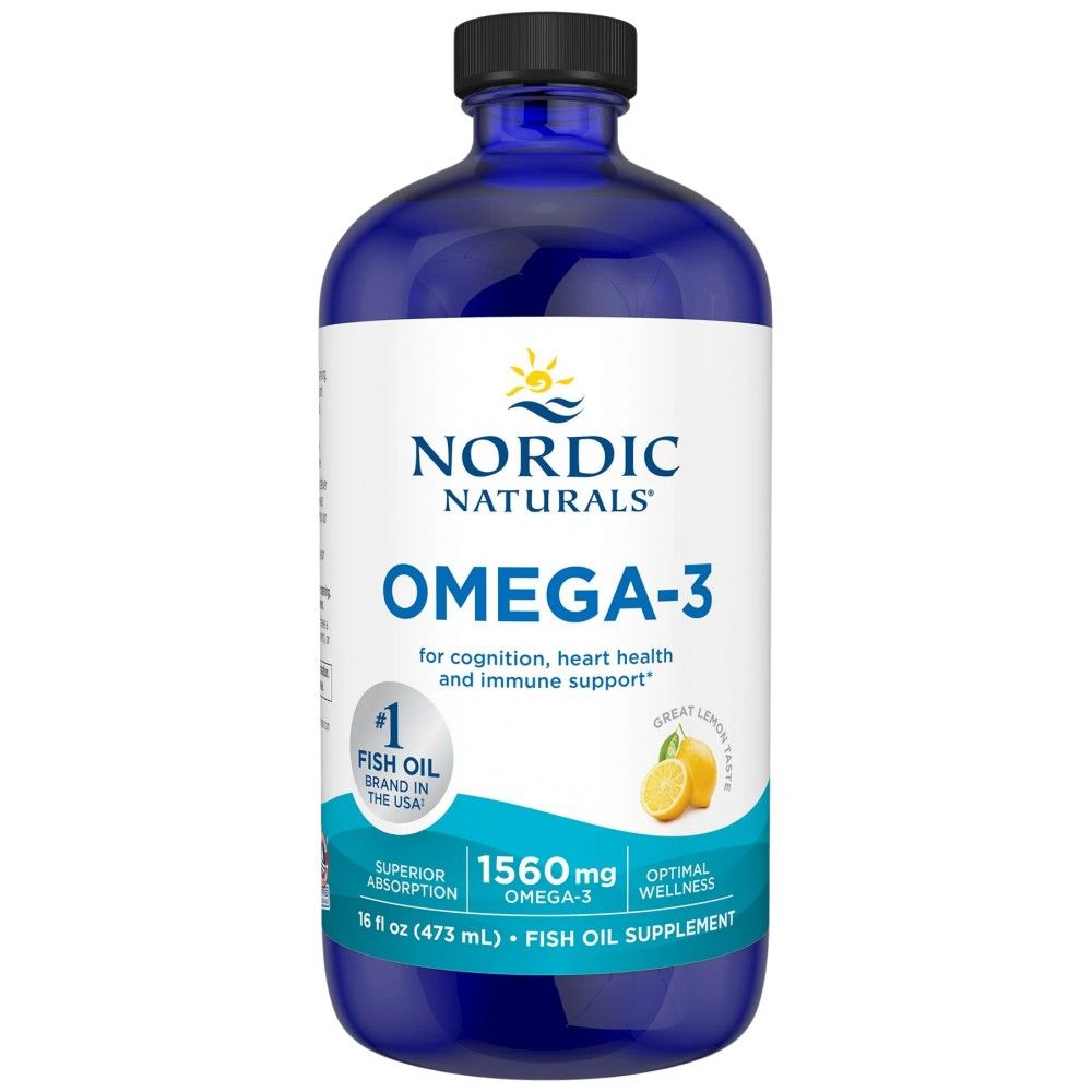 Omega -3 -Flüssigkeit 1560 mg - 473 ml