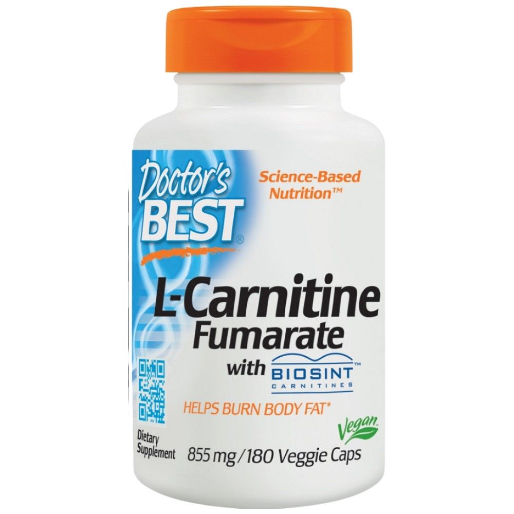 Beste L -Carnitin -Fumarat 855 mg - 180 Kapseln