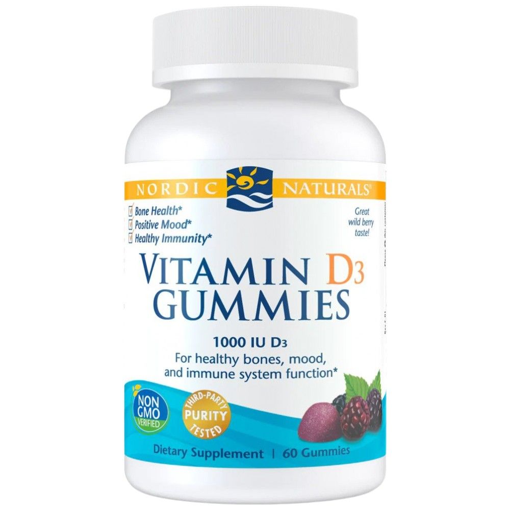 Vitamin D3 Gummies 1000 IU - 60 Gummis