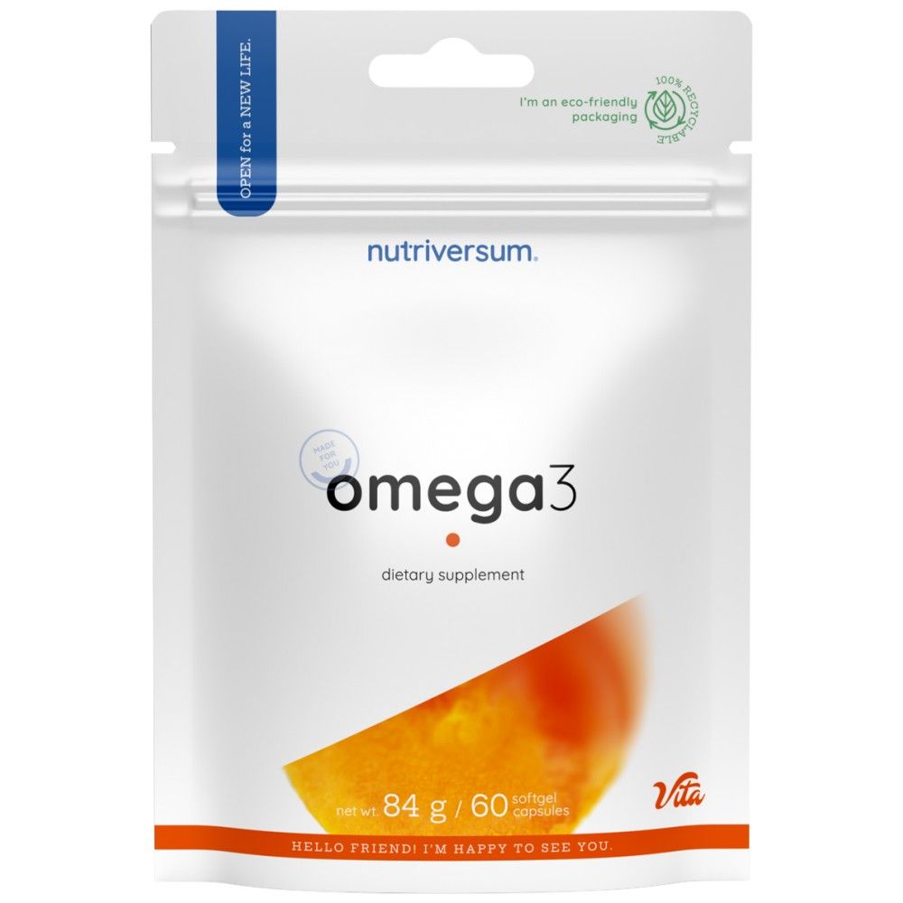 Omega 3 Fischöl - 60 Gelkapseln