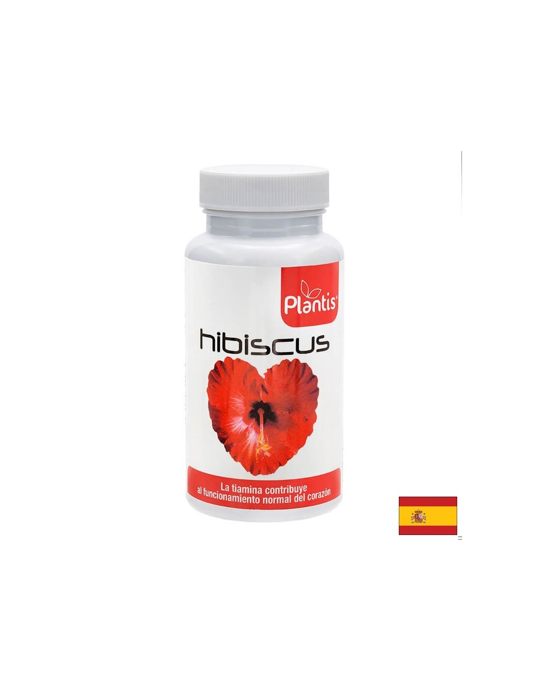 Für ein gesundes Herz – Hibiskus und Vitamin B1 – Hibiscus Plantis® 400 mg, 60 Kapseln