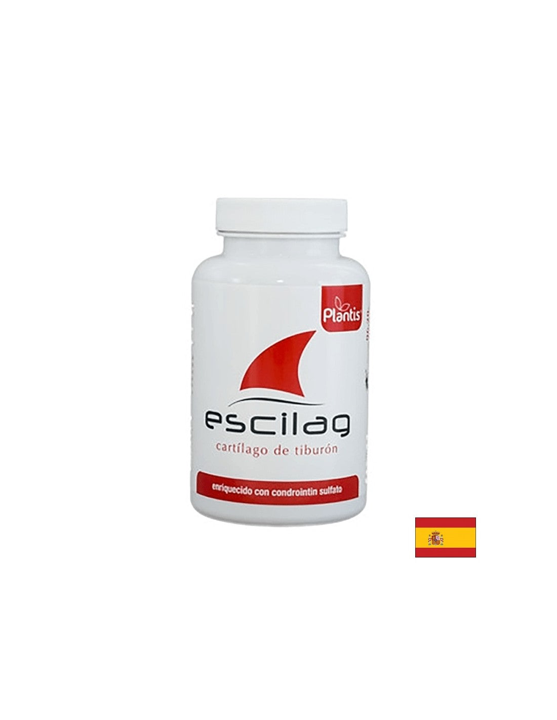Knochen und Gelenke – Haifischknorpel + Chondroitinsulfat und Vitamine B1, B6, D3, C Plantis®, 60 Kapseln