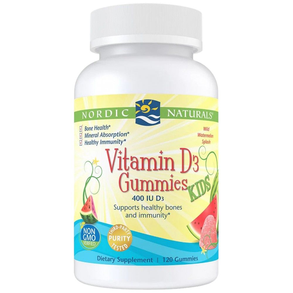 Vitamin D3 Gummies Kinder 400 IU - 120 Gummis