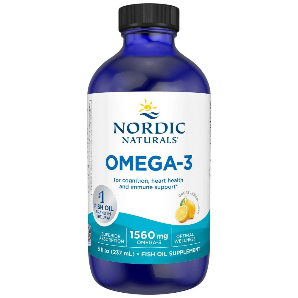 Omega -3 -Flüssigkeit 1560 mg - 237 ml