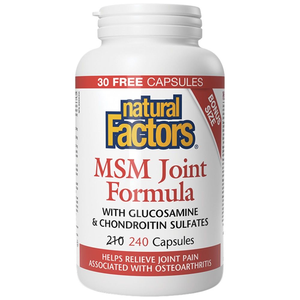 MSM -Gelenkformel 840 mg - 240 Kapseln