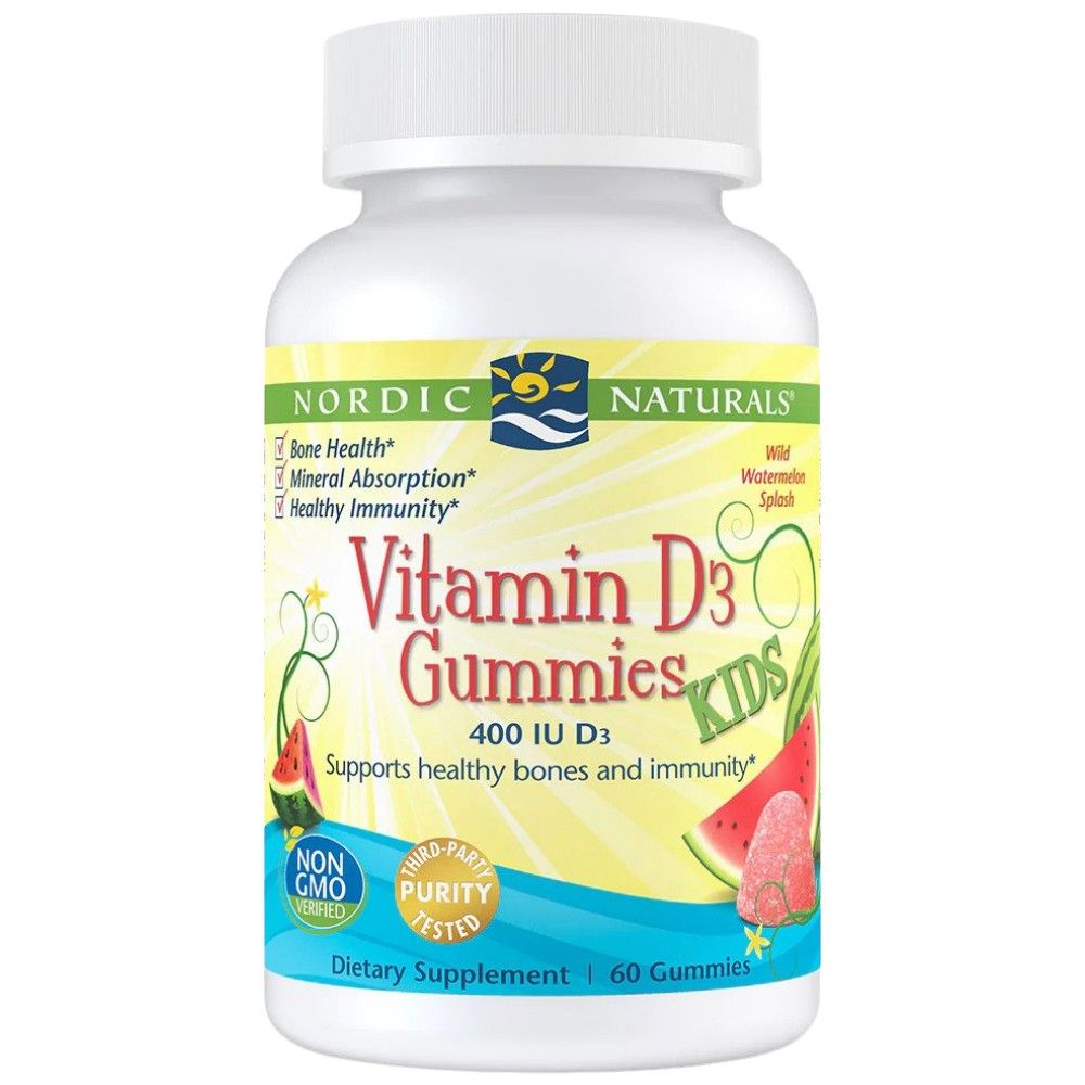 Vitamin D3 Gummies Kinder 400 IU - 60 Gummis