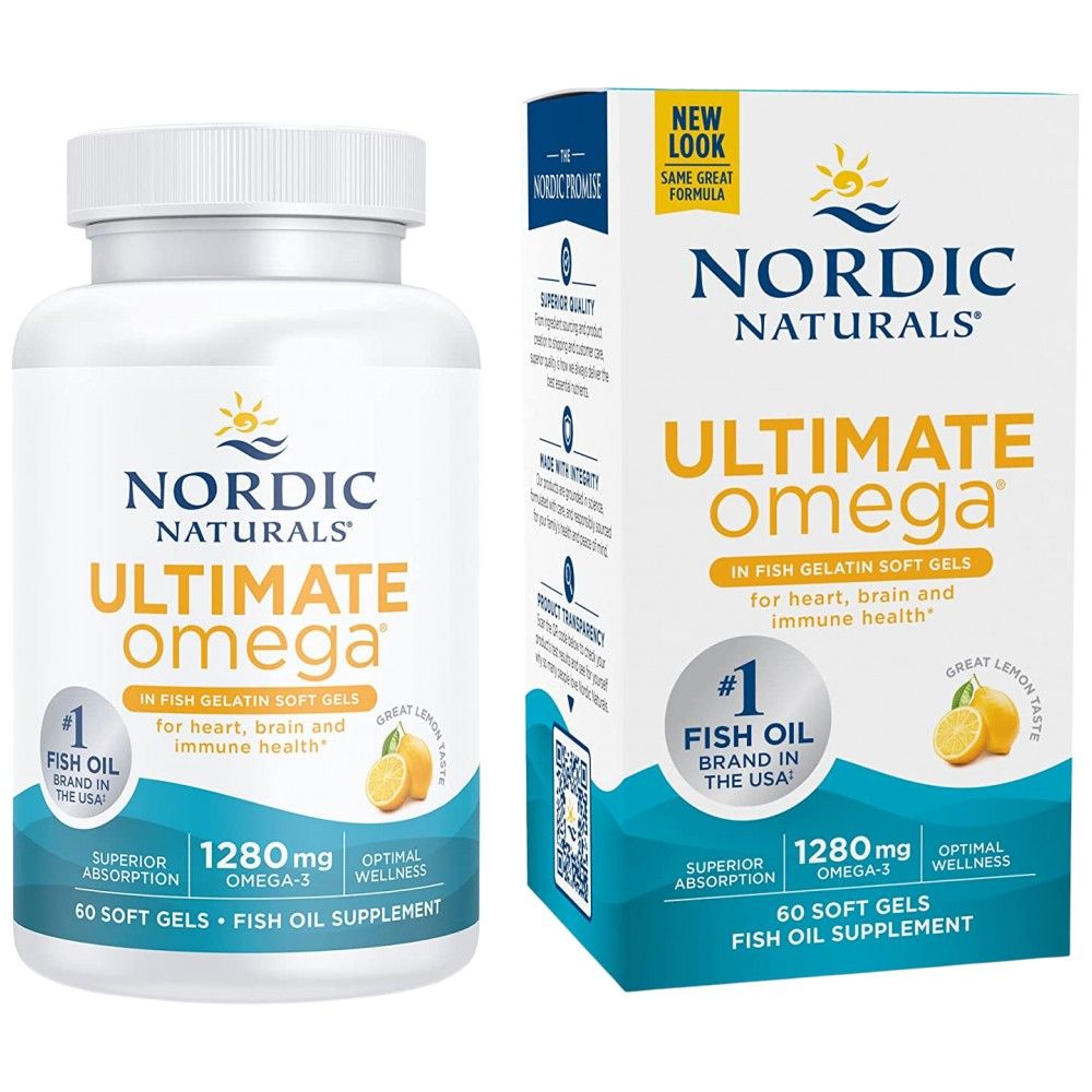 Ultimate Omega 1280 mg - 60 Gelkapseln