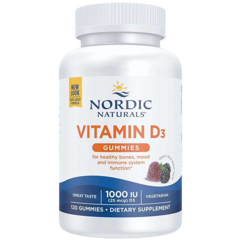 Vitamin D3 Gummies 1000 IU - 120 Gummis