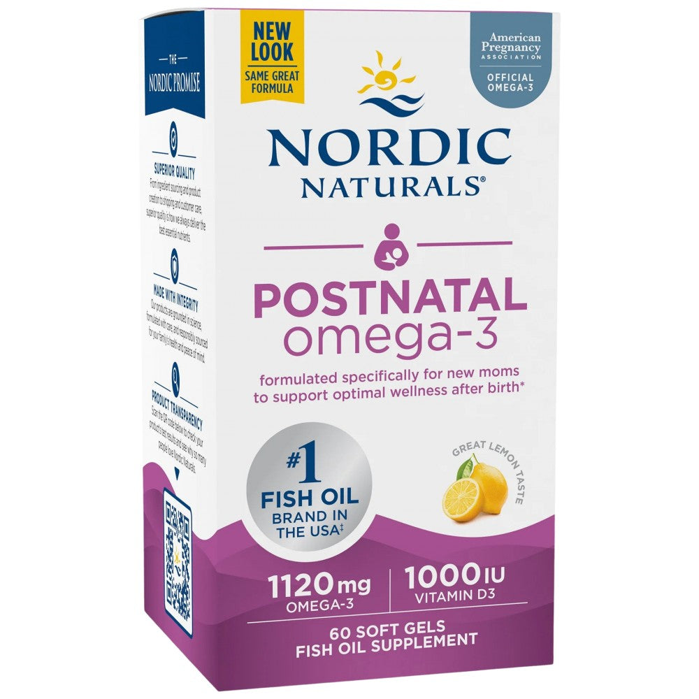 Postnatale Omega -3 - 60 Softgele