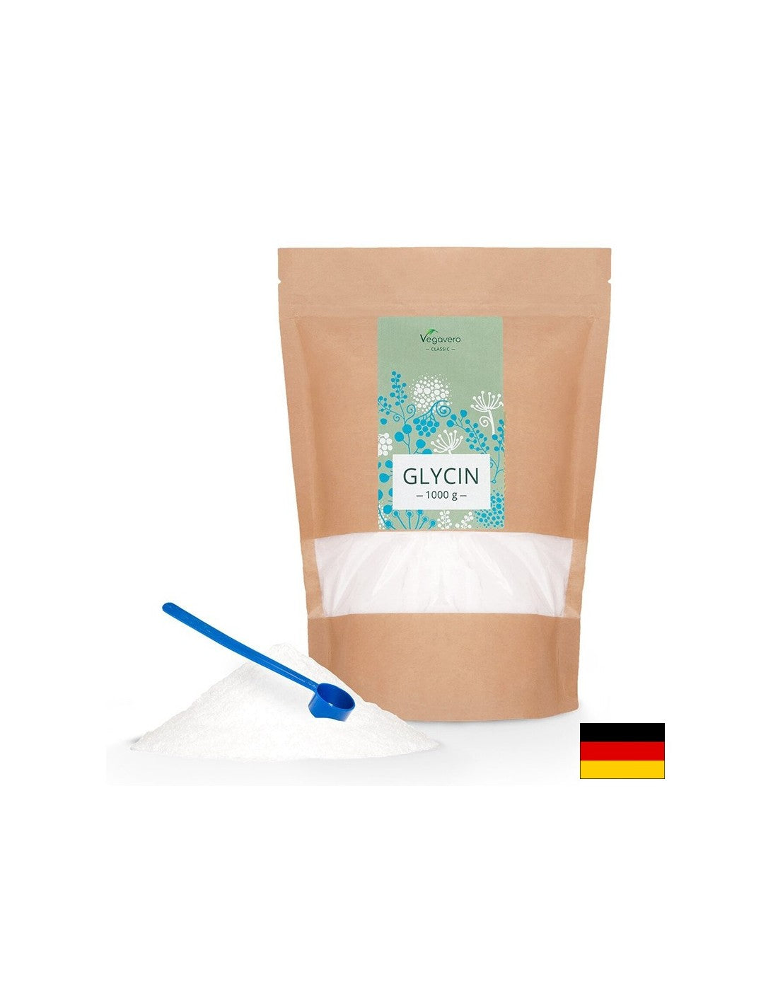 Nerven- und Muskelfunktion – Glycin, 1 kg Pulver