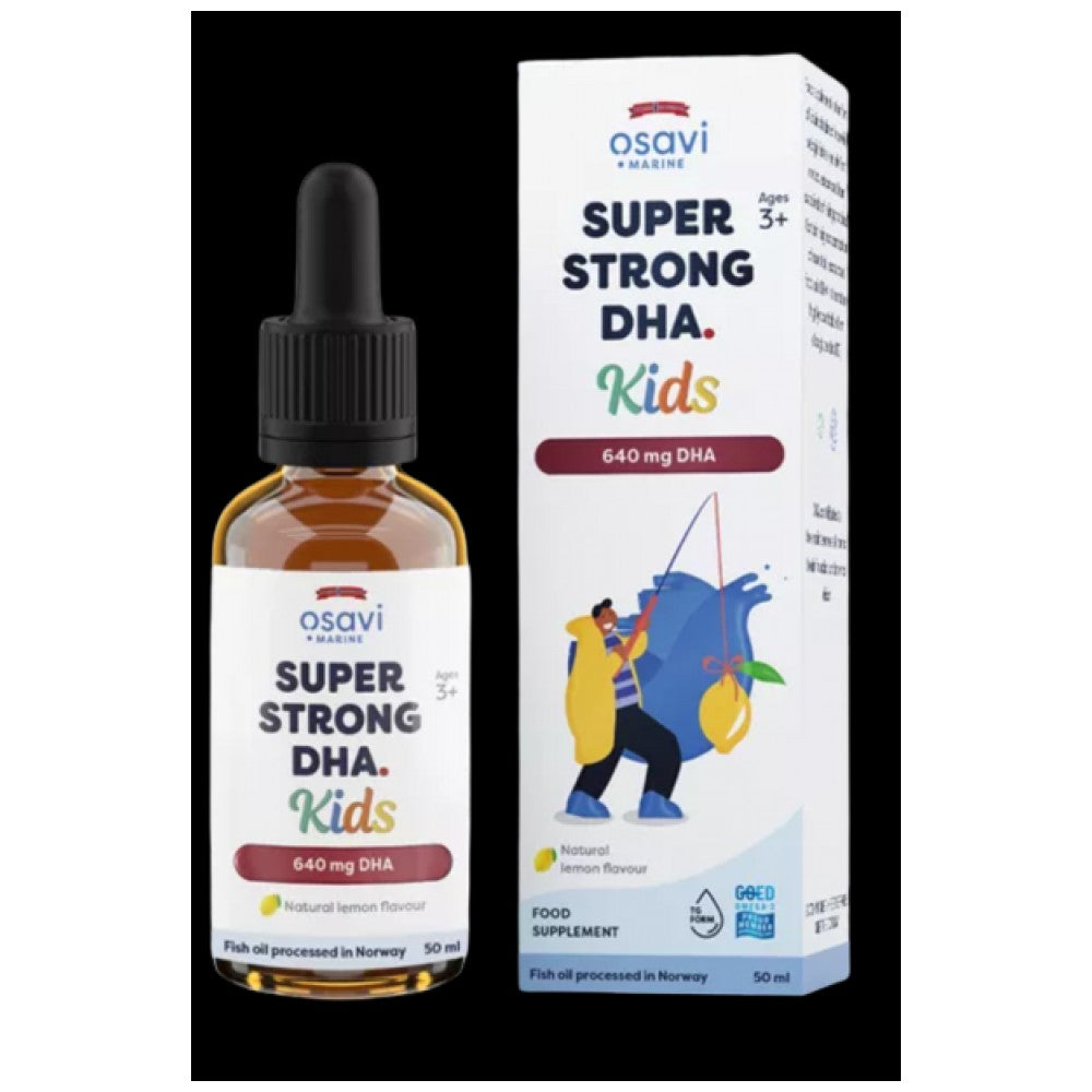 Super starke DHA -Kinder 640 mg Tropfen - 50 ml