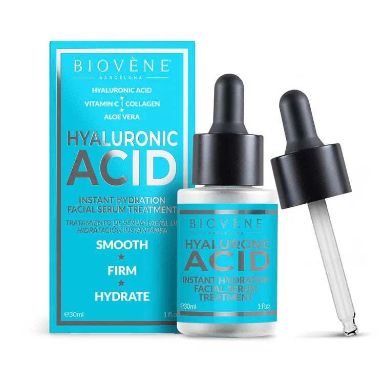 Hyaluron-Gesichtsserum mit 10 % Hyaluronsäure für intensive Feuchtigkeitsversorgung, 30 ml