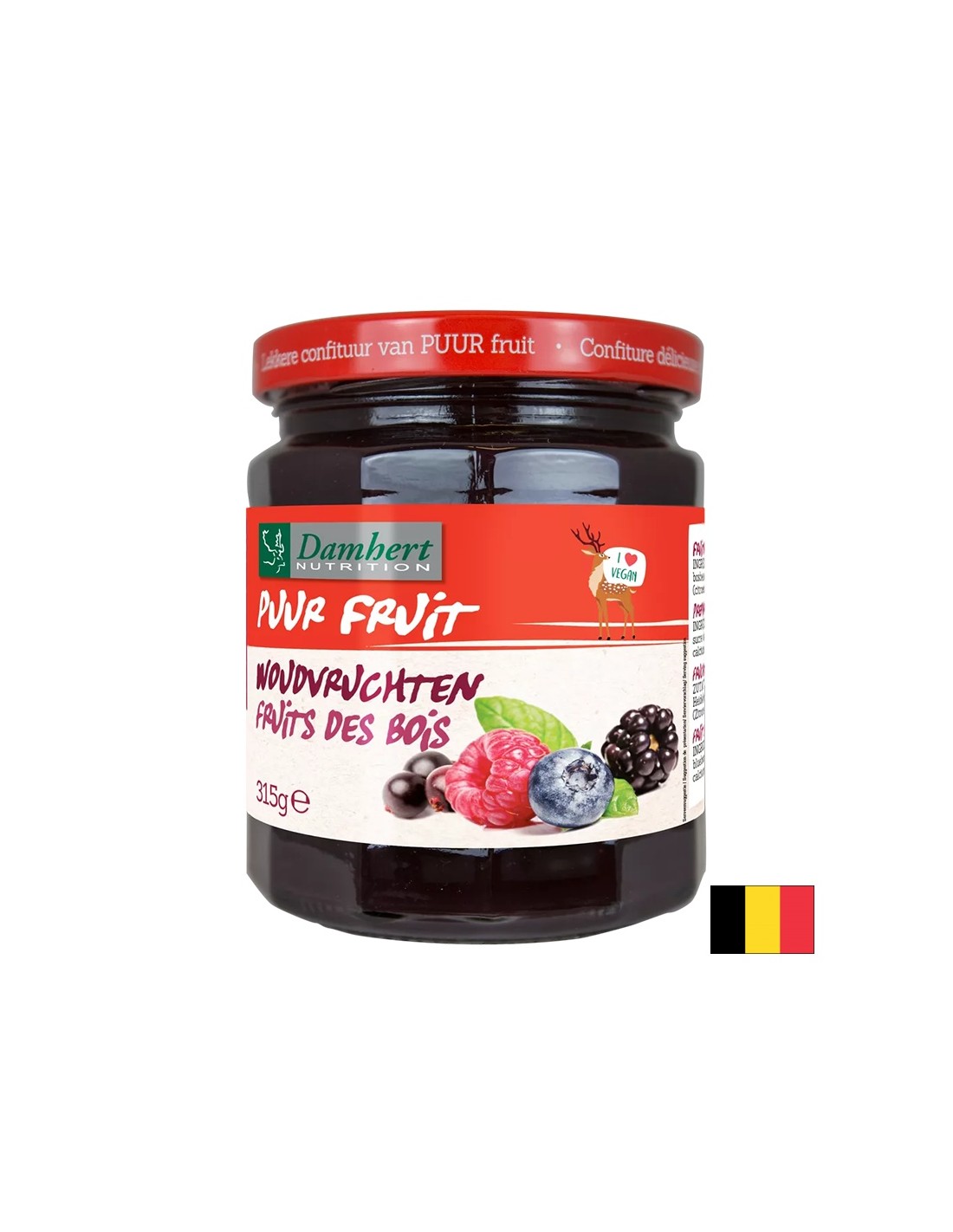 100 % Beerenmarmelade, 315 g