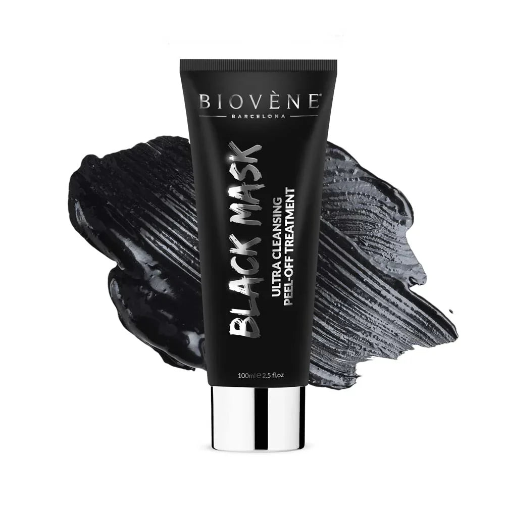 Tiefenreinigende schwarze Maske mit Aktivkohle – 100 ml