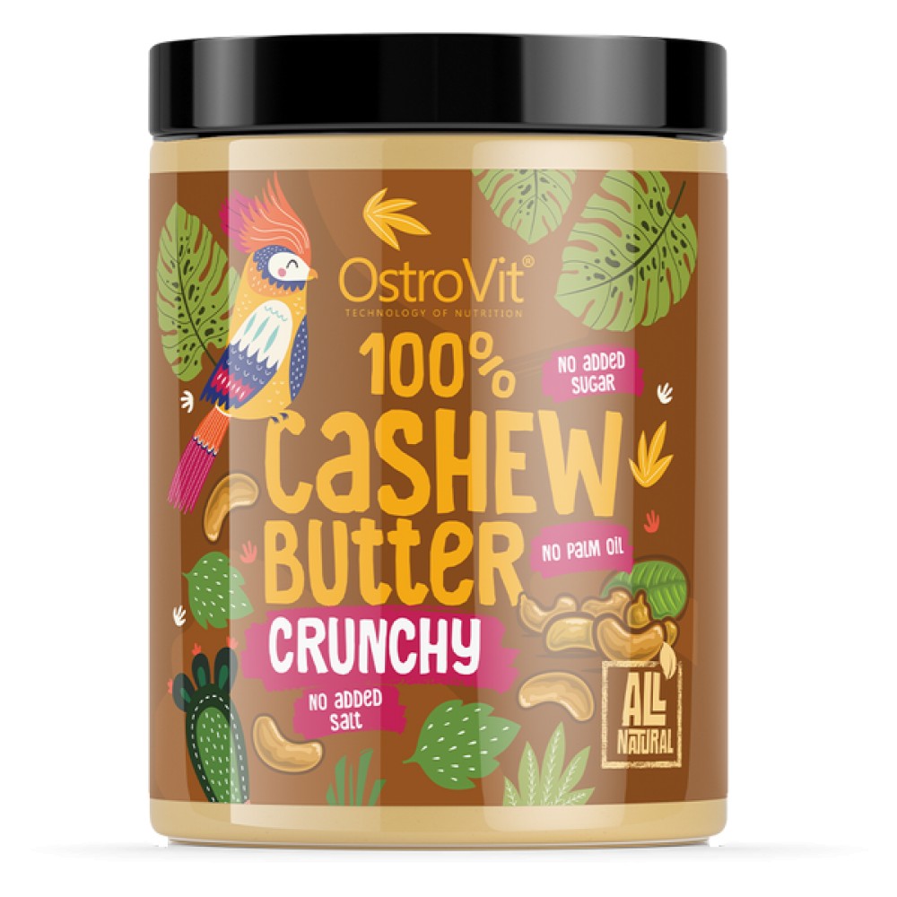 100 % Cashewbutter Crunchy 1000 Gramm