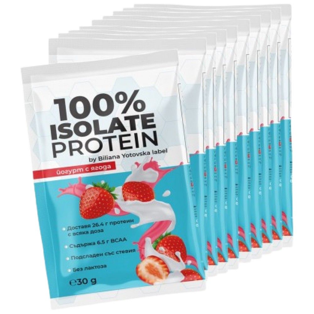 100 % isoliertes Protein | mit Zusatz von Stevia – 30 Gramm