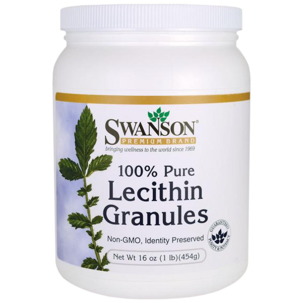 100 % reines Lecithin-Granulat (ohne Gentechnik), 454 Gramm