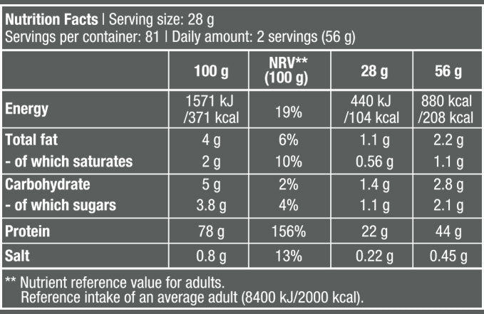 100 % reine Molke – 0,454 kg