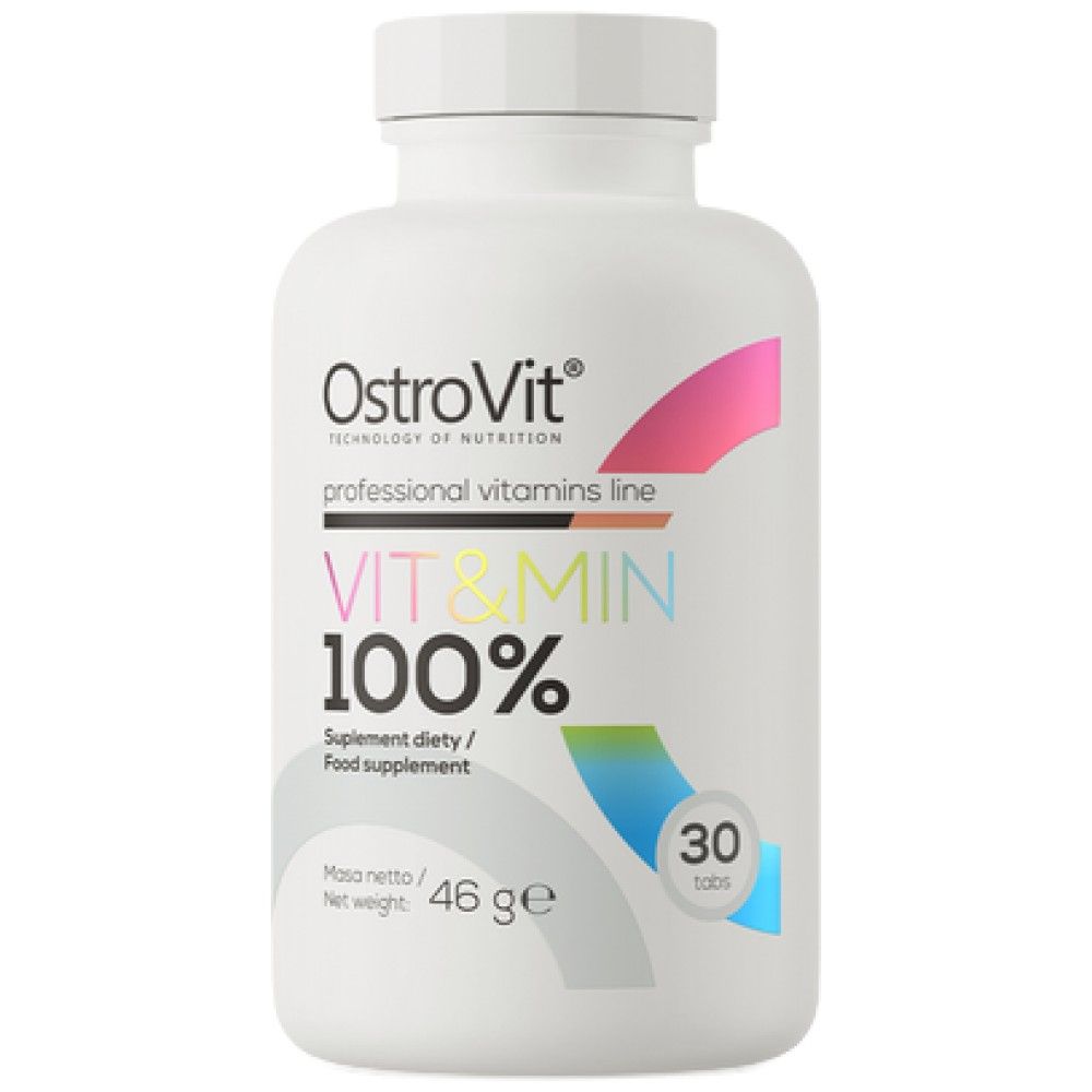 100% Vitamin&Min - 30 Tabletten