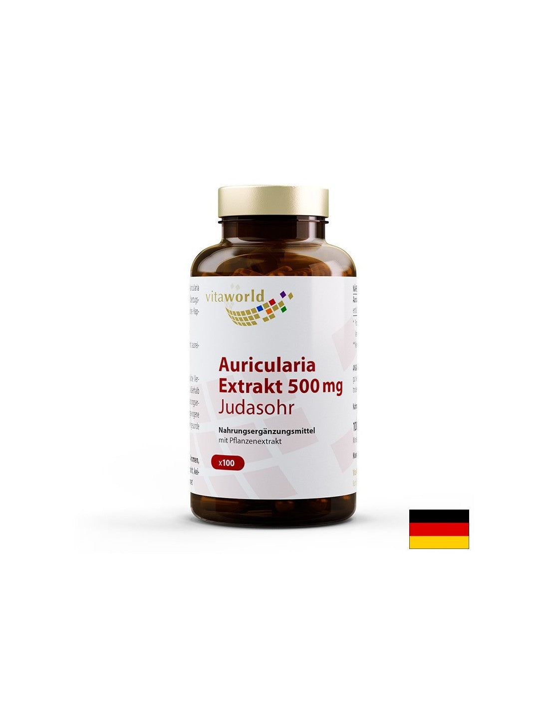 Immunität, Herz-Kreislauf-Gesundheit – Auricularia-Extrakt, 100 Kapseln