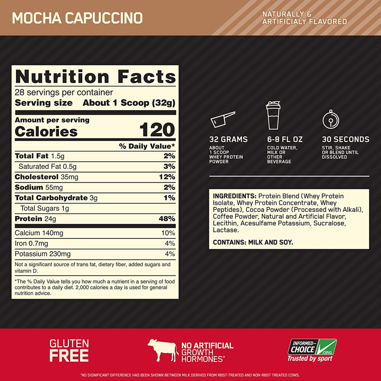 100 % Whey Gold Standard – 0,908 kg