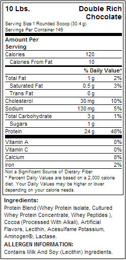 100 % Whey Gold Standard – 4,545 kg