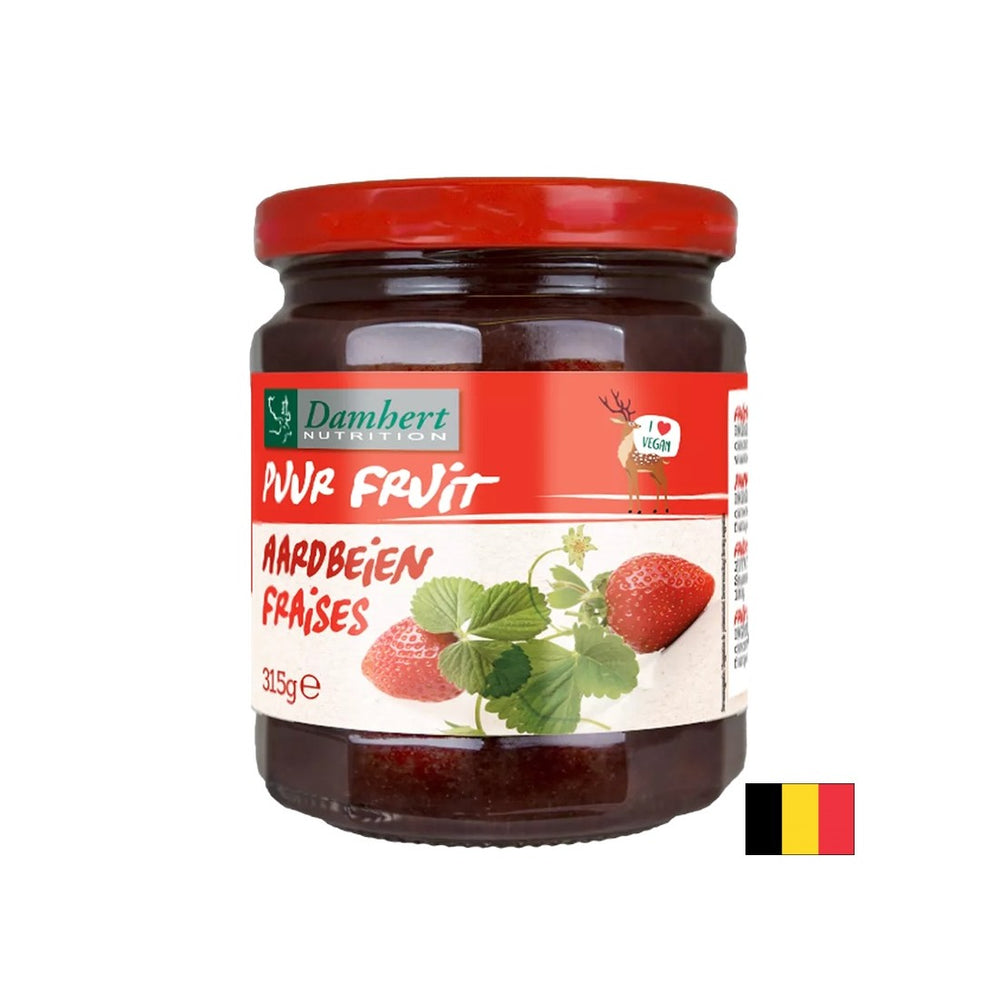 100% Erdbeermarmelade (zuckerfrei), 315 g