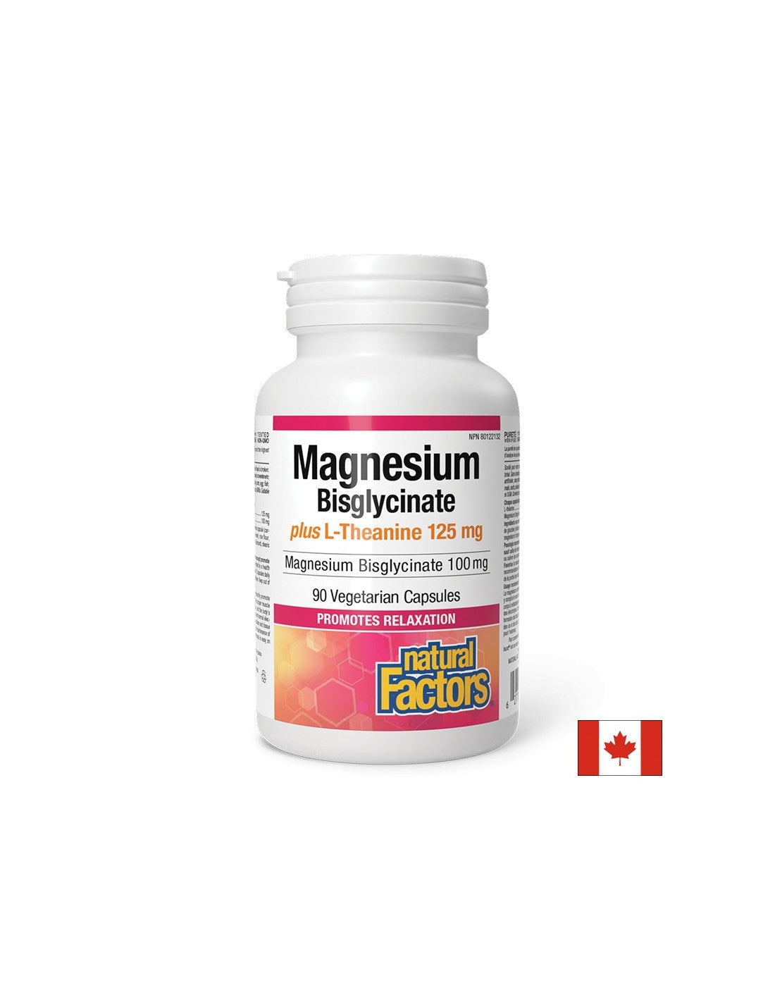 Stress und gute Laune – Magnesium (Bisglycinat) 100 mg + L-Theanin 125 mg x 90 Kapseln