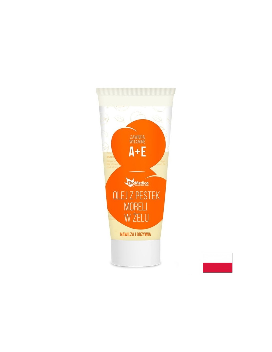 Hand- und Körpergel mit Aprikosenkernöl, 100 ml EkaMedica