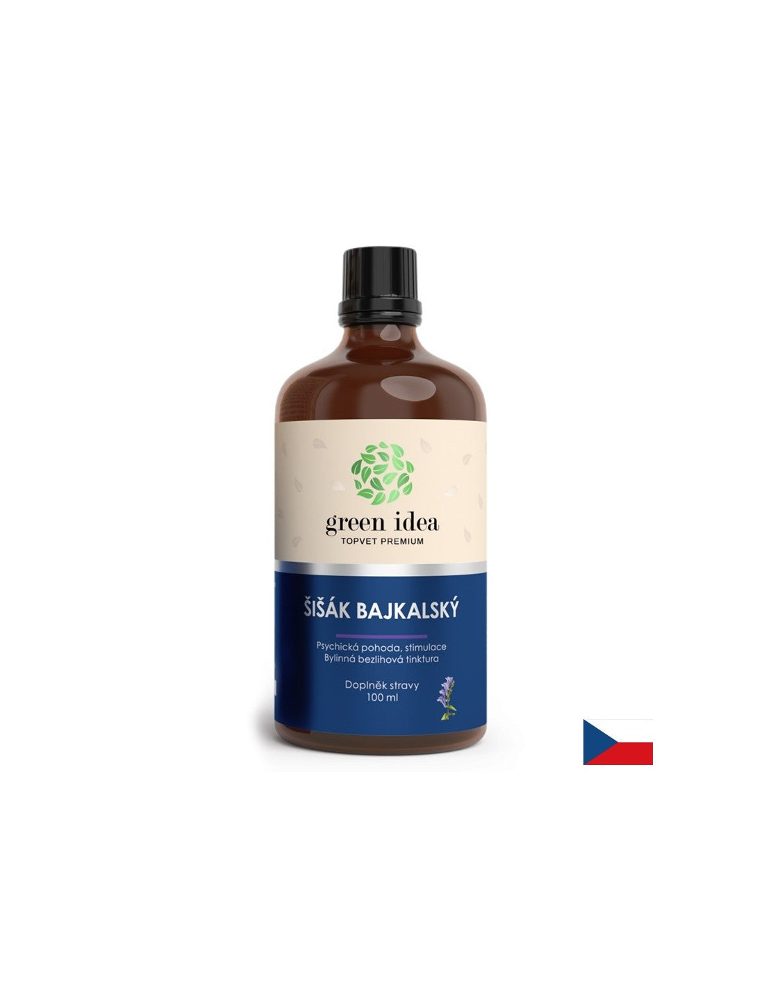 Schlaflosigkeit und Immunität - Baikal-Helmkraut, 100 ml Tinktur (alkoholfrei)