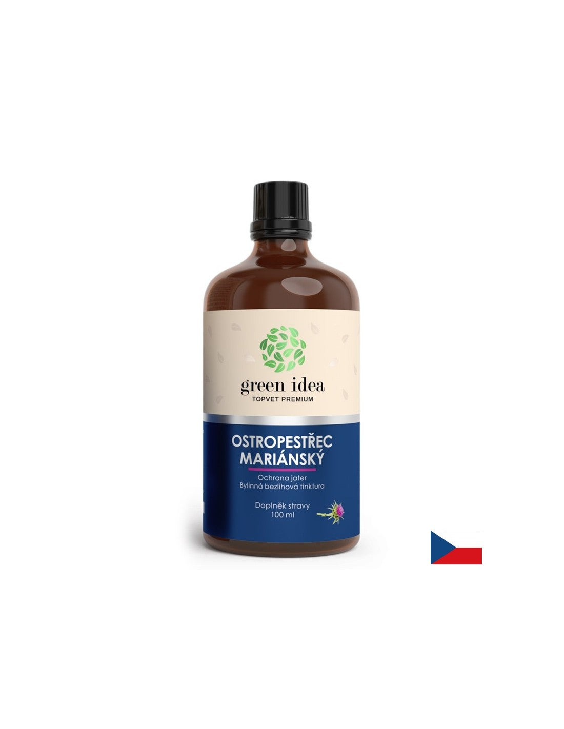 Lebergesundheit - Mariendistel, 100 ml Tinktur (alkoholfrei)