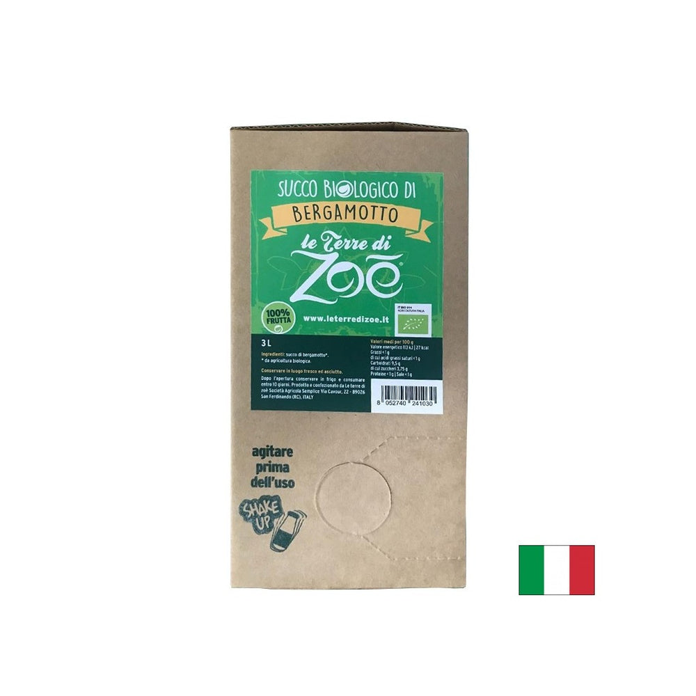 100% Bio -Bergamottensaft, 3 l