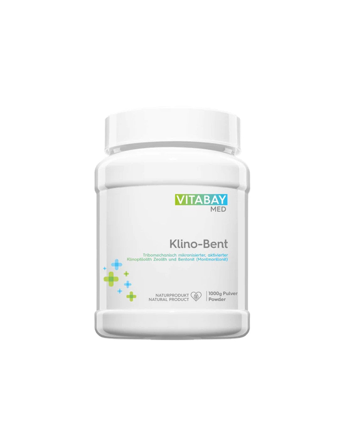Entgiftung, Zeolith und Bentonit, 1000 g Pulver