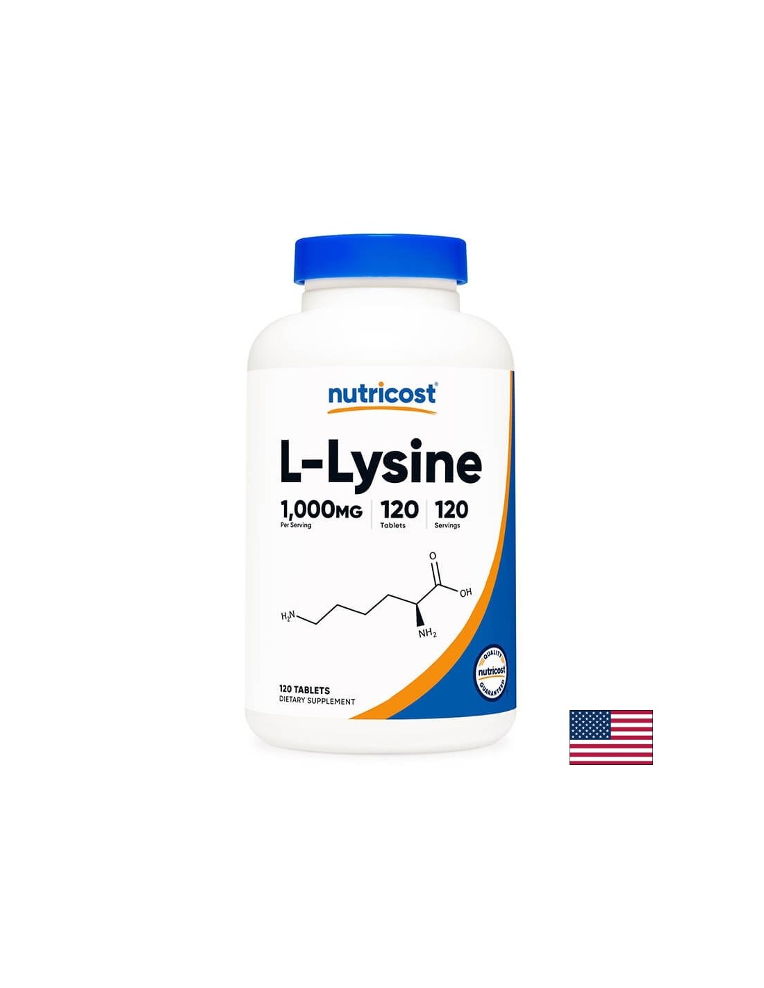 Herpes simplex, Knochensystem – L-Lysin (Hydrochlorid) 1000 mg, 120 Tabletten