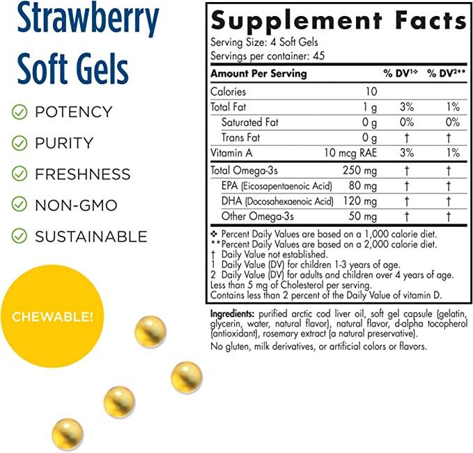 DHA Junior 250 mg - 180 Gelkapseln