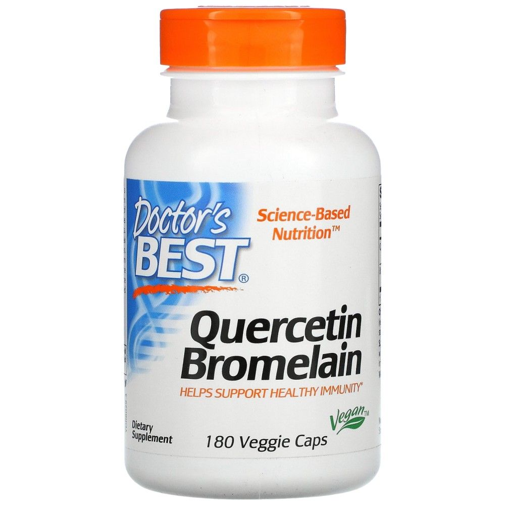 Beste Quercetin Bromelain - 180 Kapseln
