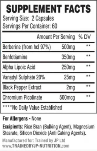 In-Securse | mit Berberin und Benfotiamin - 120 Kapseln
