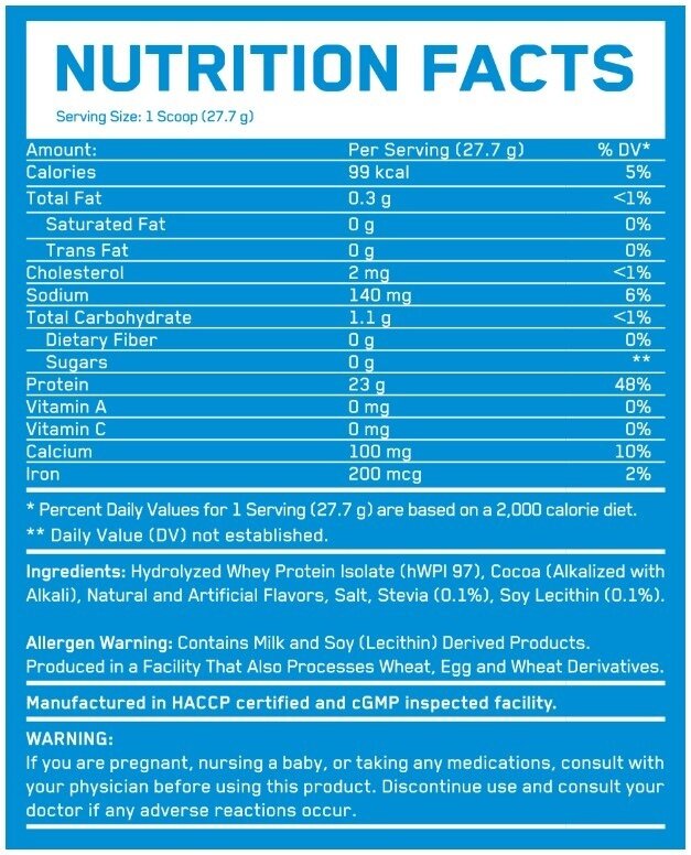 ISO BUILD Protein Isolate - 2.270 KG - Feel You