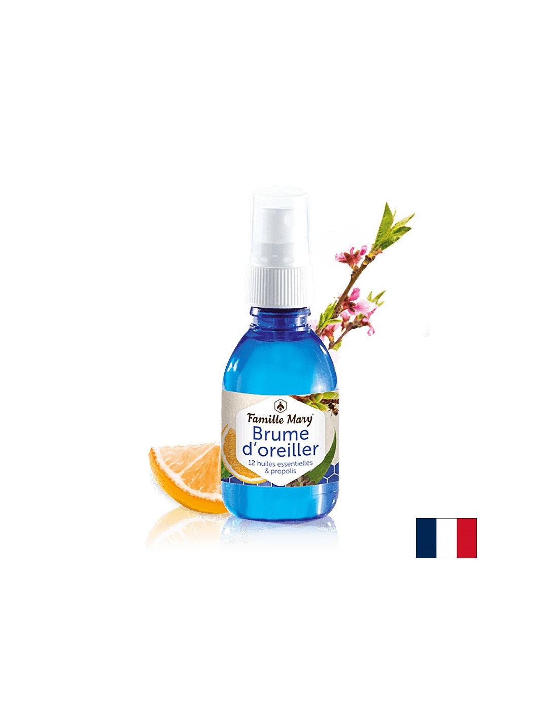 Entspannendes Schlafspray mit 12 ätherischen Ölen – Brume Oreiller, 50 ml