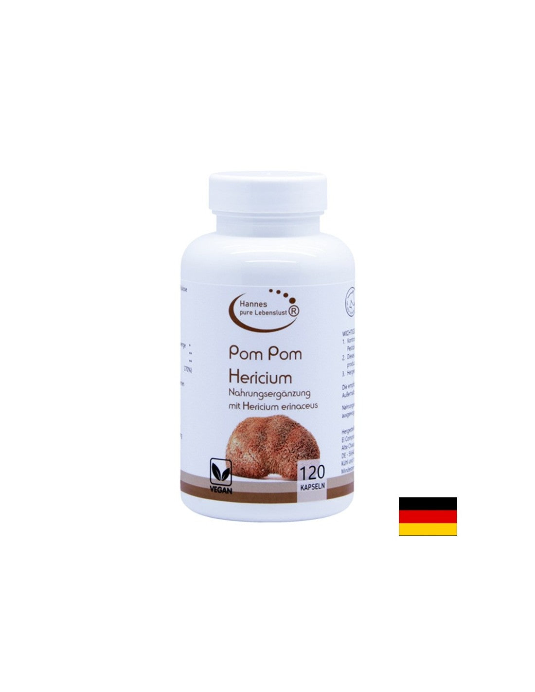 Immunität und Gehirnfunktion – Löwenmähne, 120 Kapseln