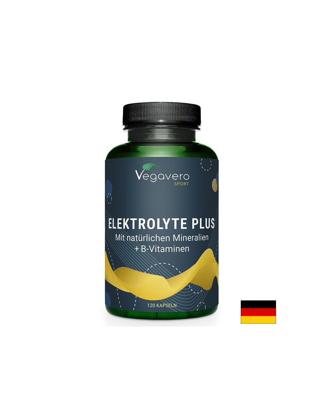 Elektrolyte + natürliche Mineralien und B-Vitamine, 120 <tc>Vegavero</tc> Kapseln