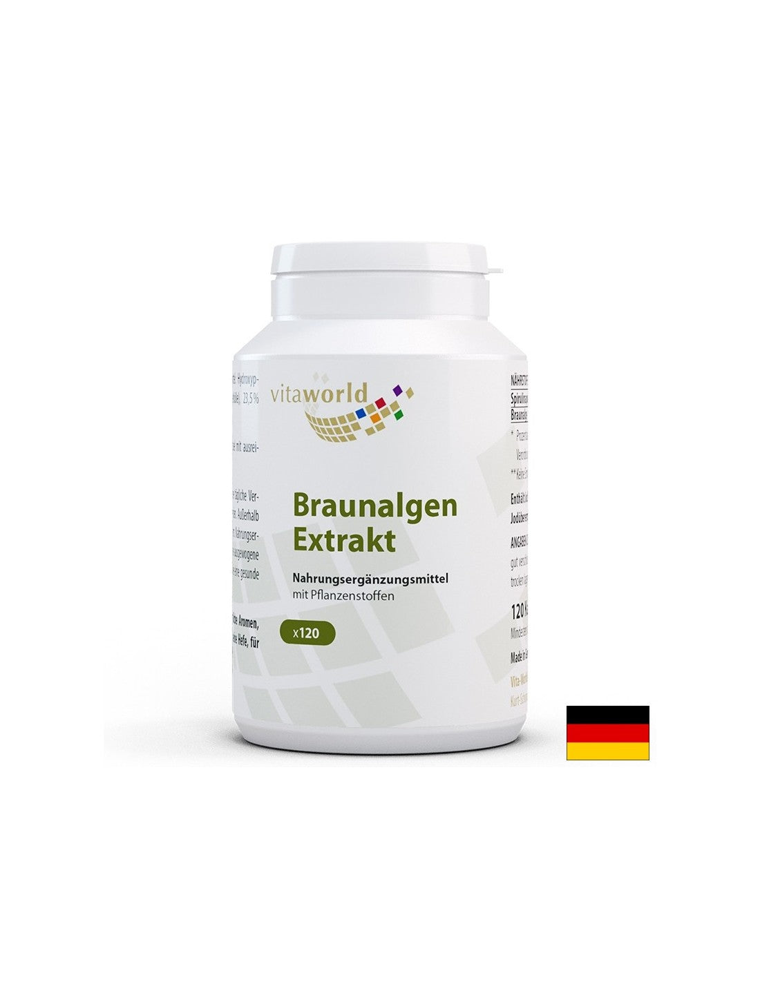 Endokrines System – Braunalgen und Spirulina, 120 Kapseln