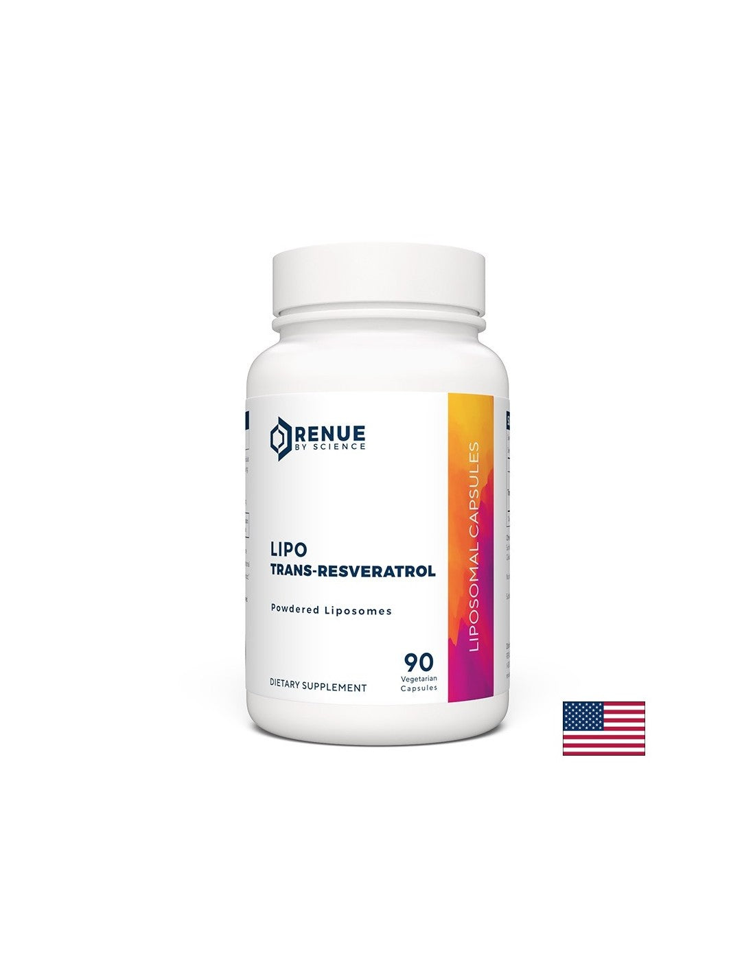 Trans-Resveratrol – gesundes Herz und Anti-Aging – Liposomale, hoch resorbierbare Form, 125 mg, 90 Kapseln für 3 Monate Einnahme